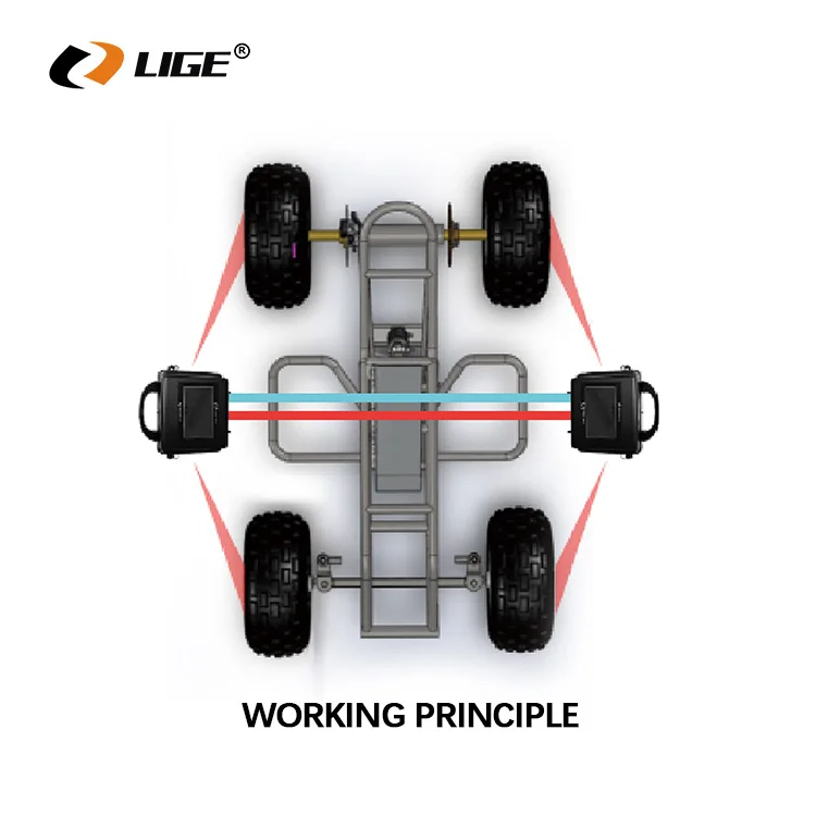 High Quality Automotive Equipments 5D New Promotion Truck Car Wheel Alignment Machine