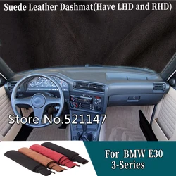 Car Suede Leather Dashmat Dashboard Cover Pad Dash Mat Accessories For BMW E30 M3 3-Series 316i 318i 320i 323 325i 1982–1994