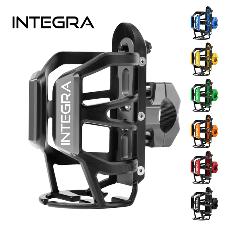 Motorcycle Beverage Water Bottle Cage Drink Cup Holder Sdand Mount For Honda Integra 700 750 S 750D DCT NC750 NC750D Accessories