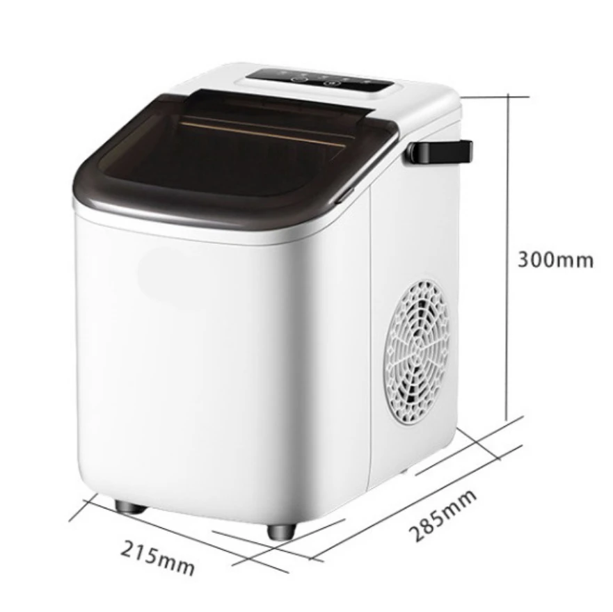 Ice Makers Countertop Pellet Ice Maker Machine with Crushed Ice Self Cleaning Cube Maker Machine