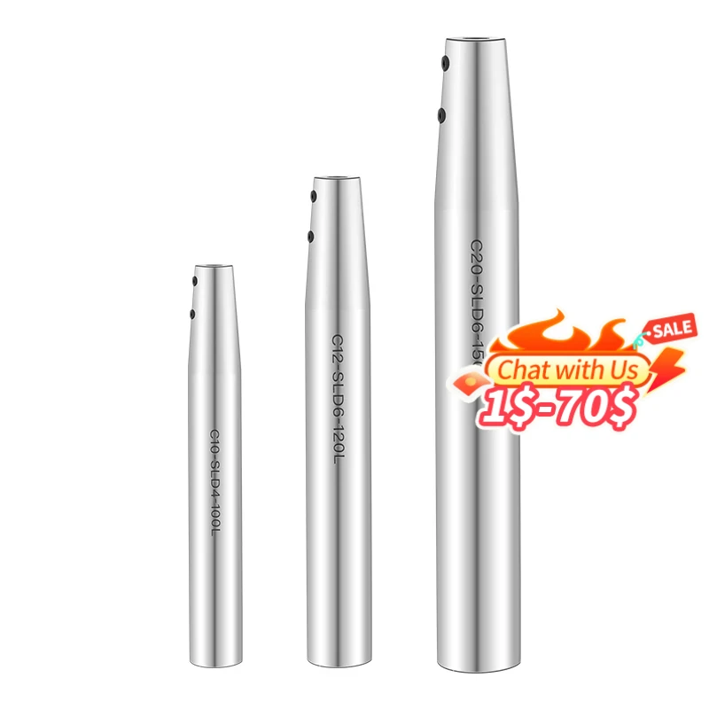 Anti-seismic C10 C12 C16 C20-SLD4/5/6/8/10/12- 100L 120L 150L 200L side lock extension rod straight slim shank deep hole process