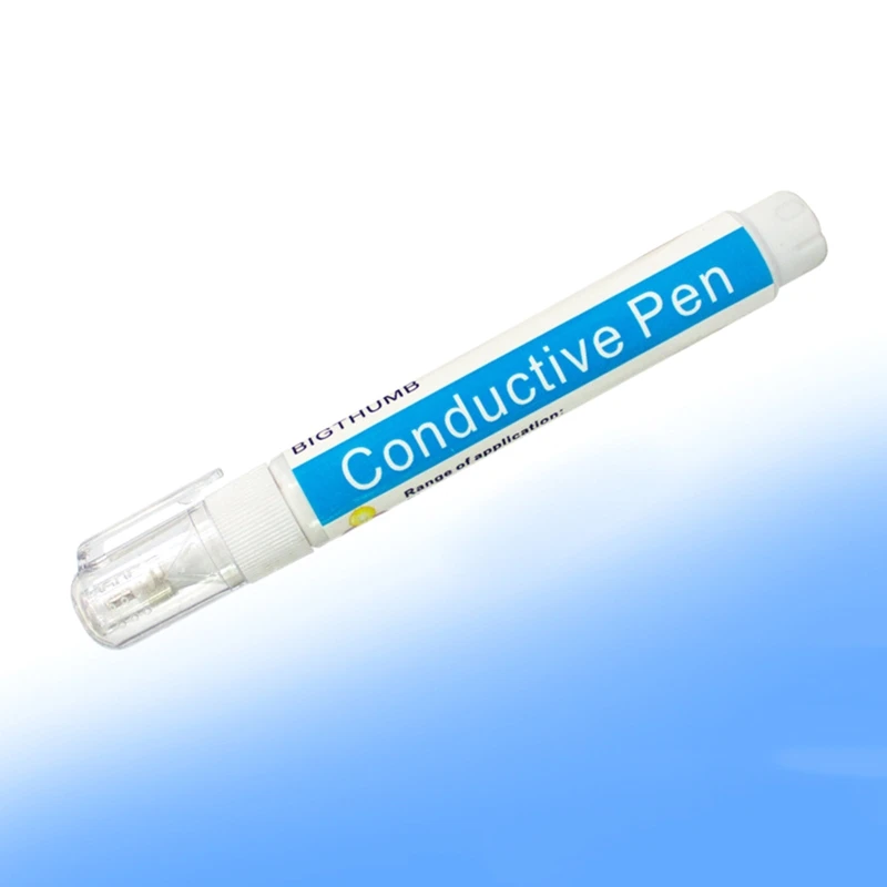 Silver Conductive Pen Bronze Conductive Paint Pen Circuit Designing Tool for Teacher Student Circuit Repair Accessories H8WD image 5