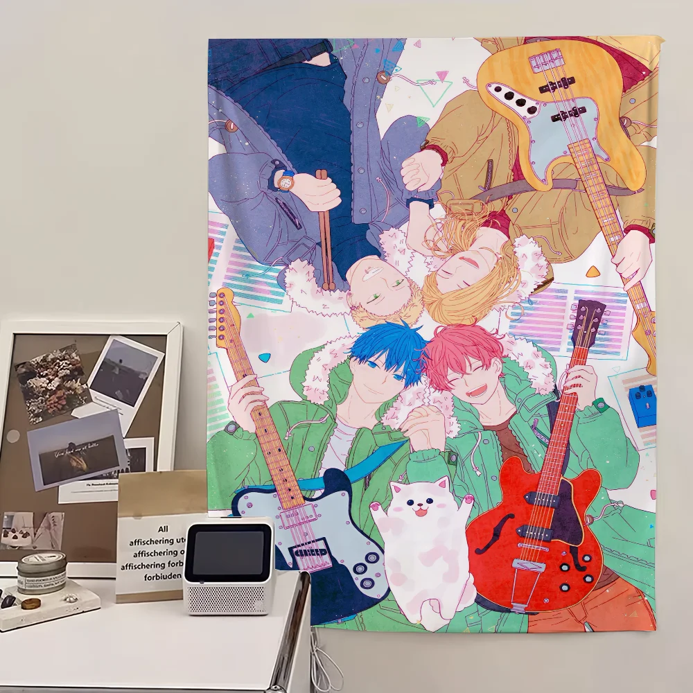 Given Anime BL Mafuyu r flag Living Room Wall Club Hanging Home Dorm Decor Art Garage Bar Live Decoration Banner