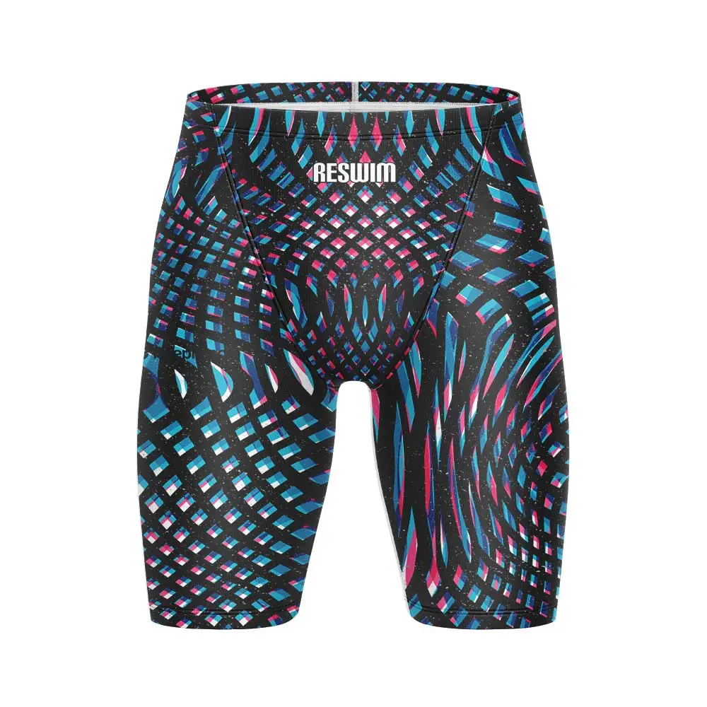 

Summer Men's Print Swim Jammer Swimsuit Tights Shorts Training Sports 2024 Swimming Trunks Beach Quick Dry Running Surfing Pants