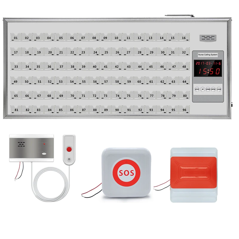 

China OEM/ODM Wired Nurse Call System Hospital Call Buzzer System Walkie Talkie Wireless Hospital Nurse Call System