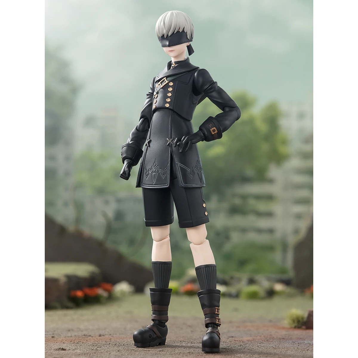 In Stock Original BANDAI SHFiguarts NieR:Automata Ver1.1a 2B 9S Figure Anime Action Genuine Model Toy