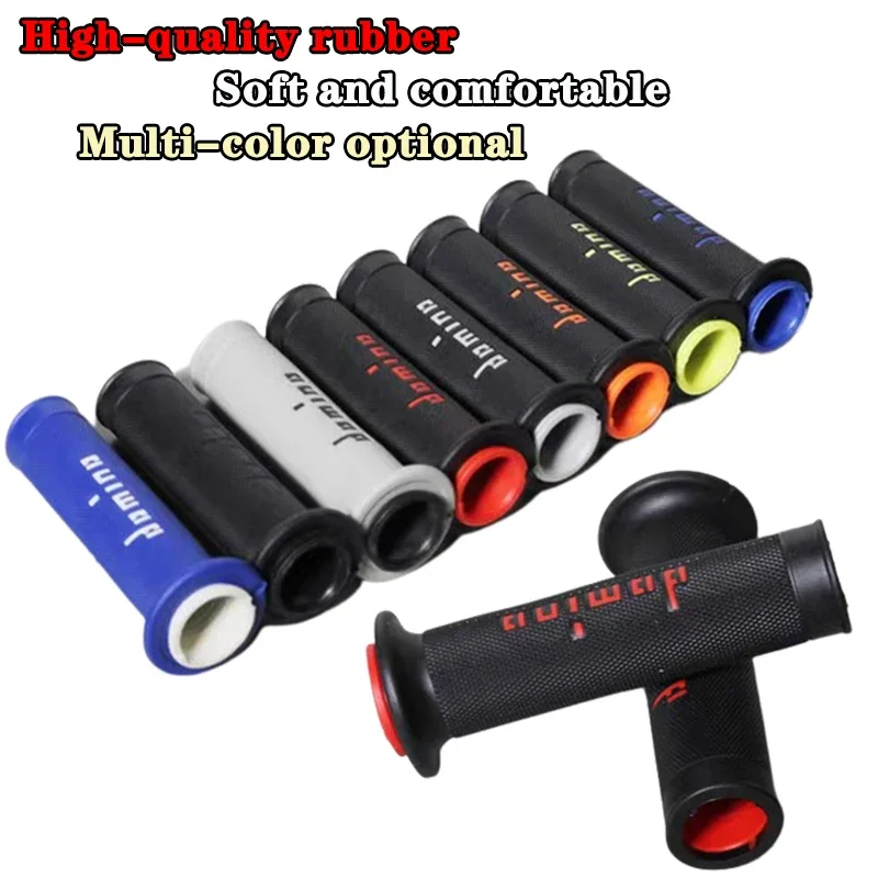 

7/8 "22 24mm Motorcycle Grips Handle Bar for KTM YAMAHA Universal Pit Bike Motocross Motorbike Rubber GEL Domino Grip 9 Colors