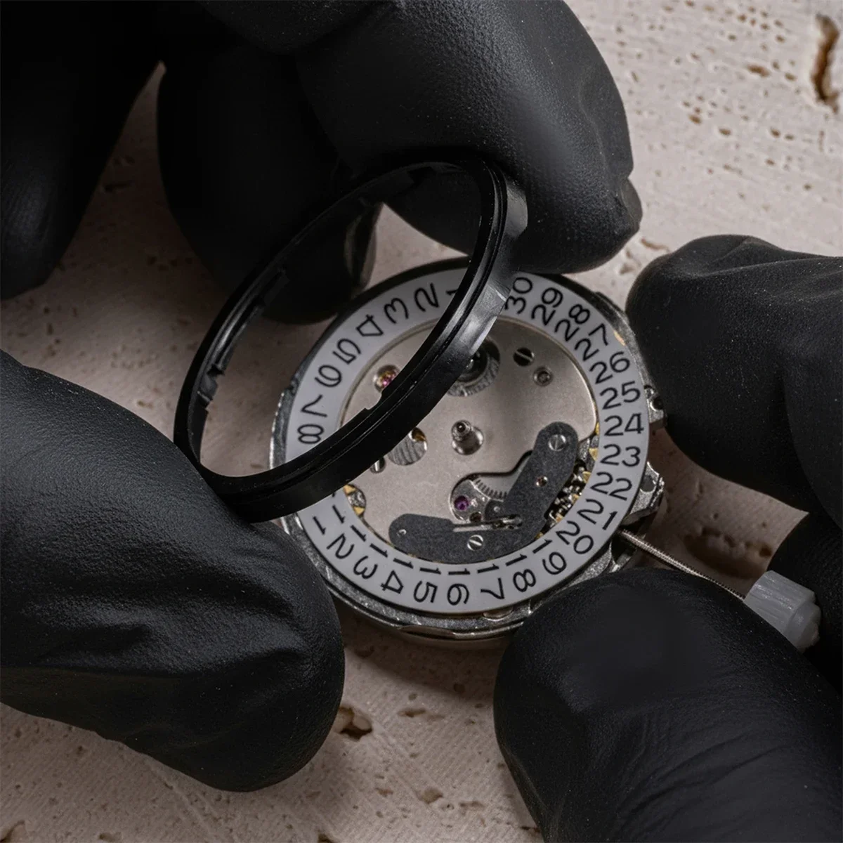 China NH35 Movement Replace The Japan NH35 Automatic Mechanical Movement Date At 3H/6H o'clock Calendar Watchmaker Repair tool image 6
