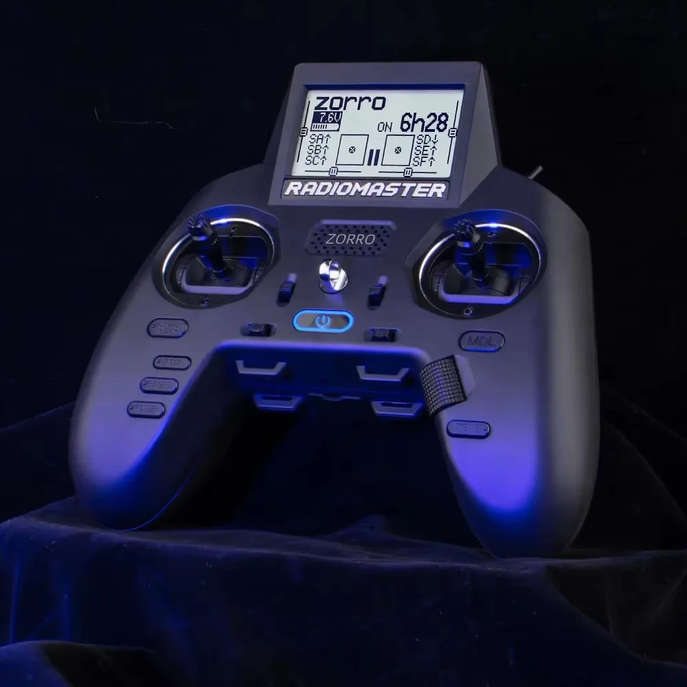 RadioMaster ZORRO Radio Controller Hall Joystick Multi Protocol Support JP4in1 CC2500 ELRS For FPV Racing Drone