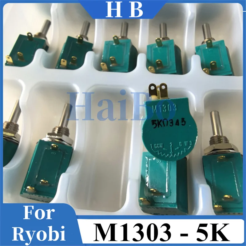 

Лучшее качество, COPAL M1303 5K 5, многооборотный потенциометр для деталей печатной машины Ryobi Akiyama