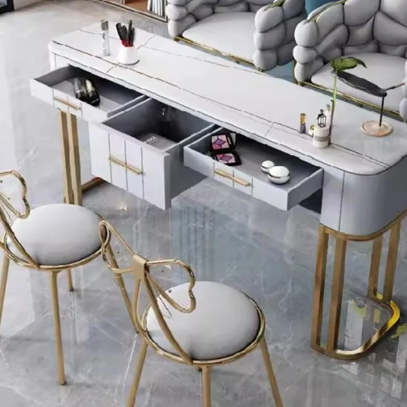 غير تقليدي المهنية مسمار مكتب كرسي مجموعة الفن مانيكير مكاتب الأظافر الاستقبال Scrivania مريح Mesinha دي مانيكير أثاث فريد من نوعه