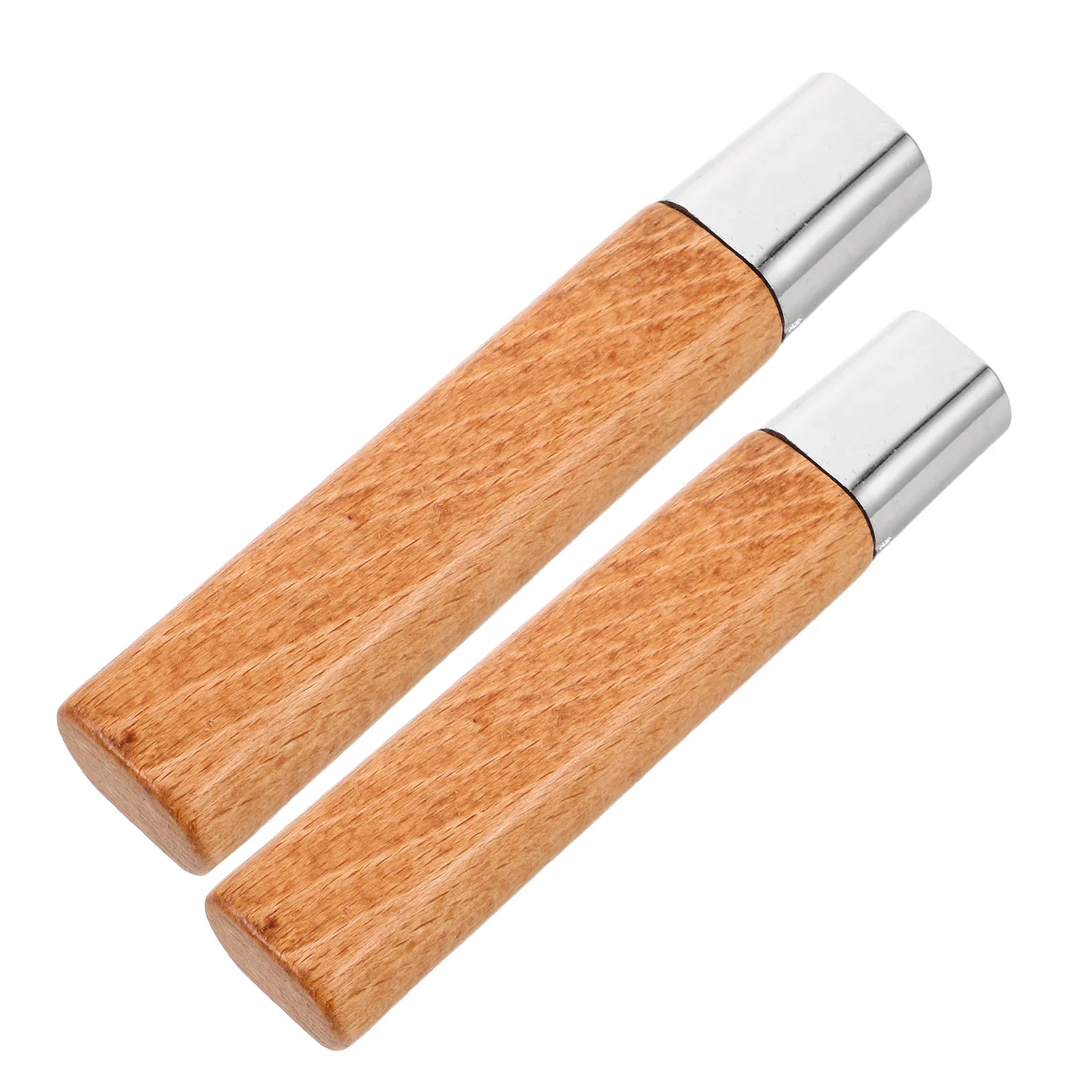 2Pcs Kitchen Knife Rosewood Handles Ergonomic Cutter Replacement Handle for Chopper Slicing Grip Kitchen Cutter Tool Repair view 3