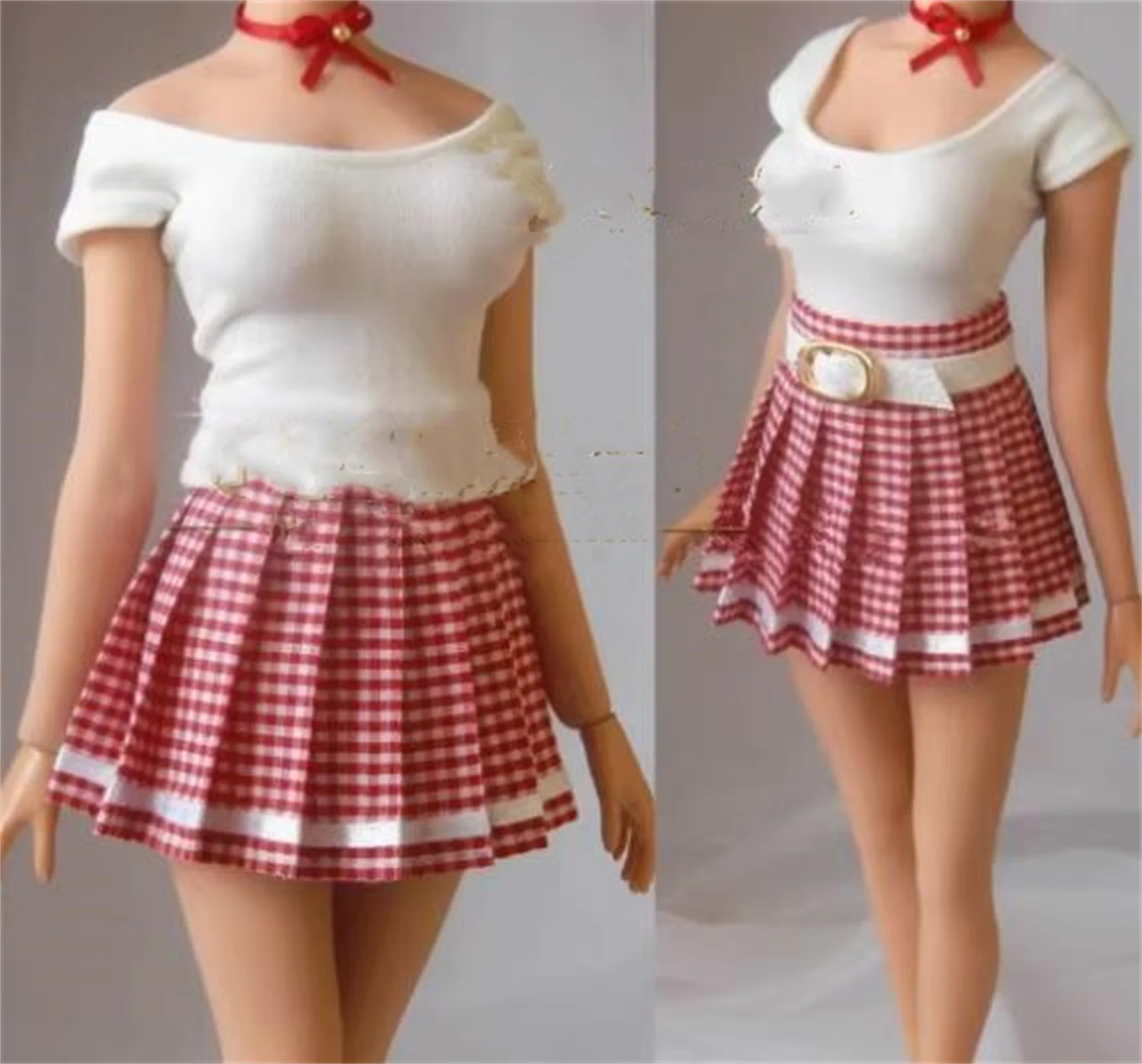 

Female Soldier 1/6 tight skirt Dress Pleated Skirt Fit 12" Action Figure Fit 12Inch Tbleague Suit body Action Figure
