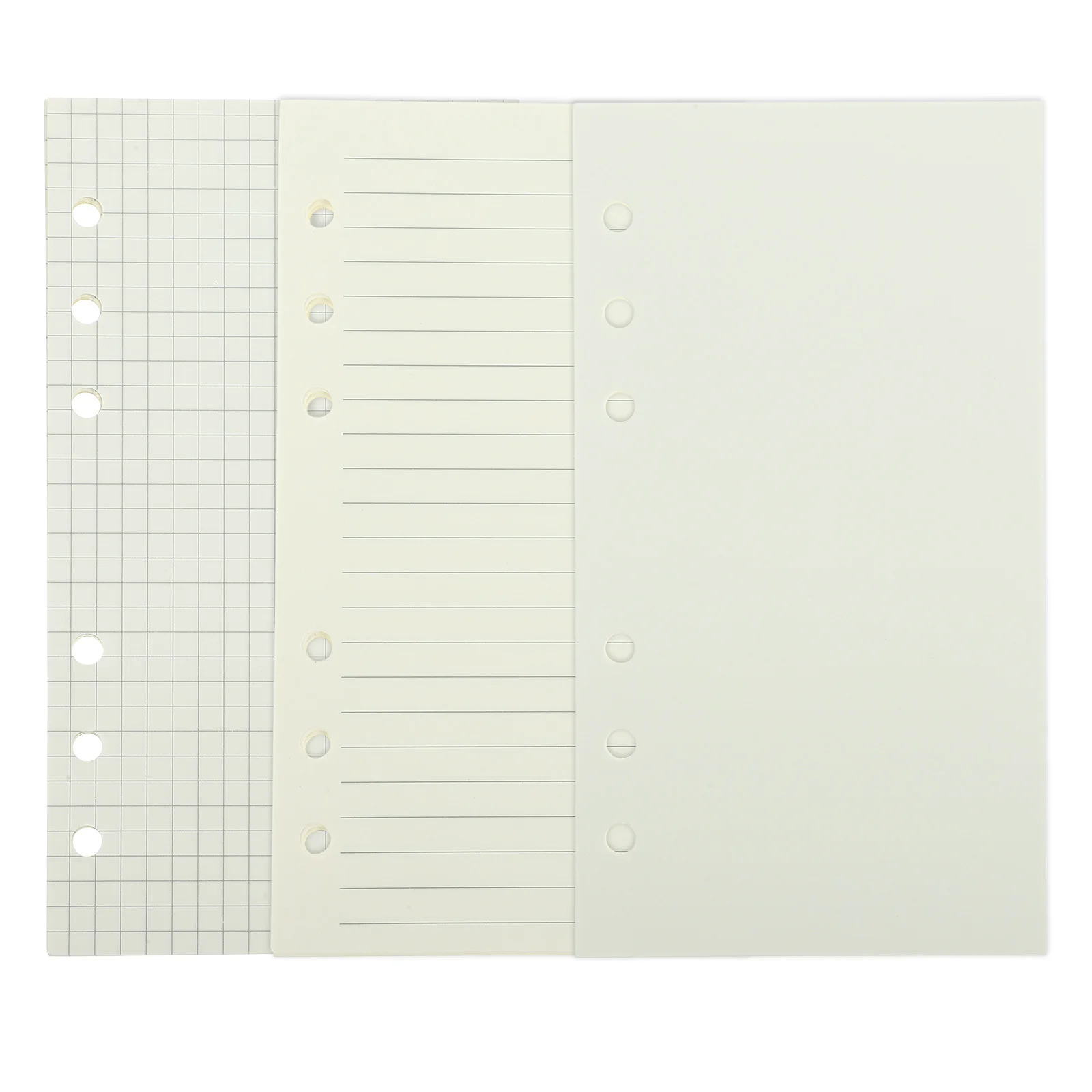 3 Books Notebook Refill Replacement Loose Leaf Paper Refill Smooth Writing Planner Binder Inserts Notepad Replacement Refills