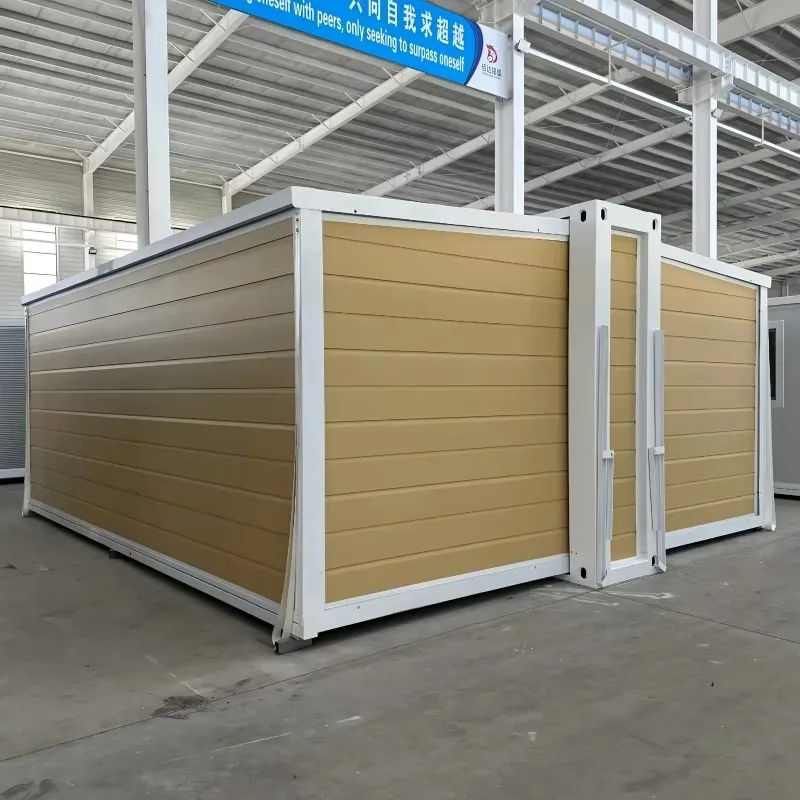 Fast Build 700mm Prefabricated Mini Portable Home One Bedroom Folding Container Expandable Apartment House Modern Design