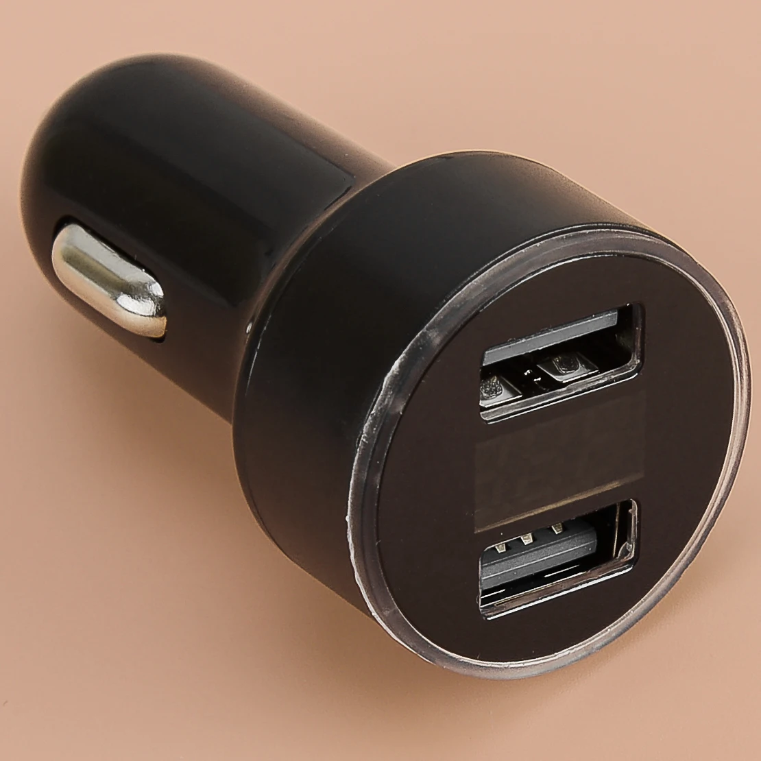 

DWCX 12V 24V Dual Port USB Charger Socket Outlet LED Digital Voltmeter Gauge Display