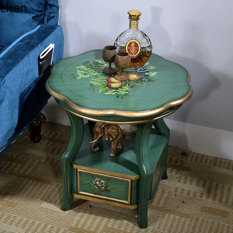 HXL Living Room Sofa Corner Table Simple Phone Table Small Coffee Table