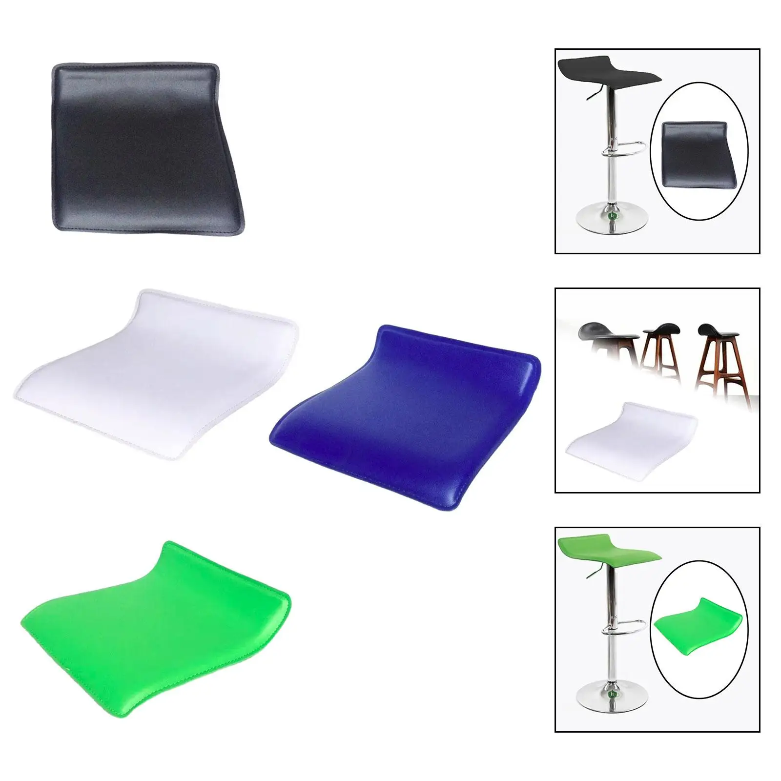 Bar Stool Seat Replacement High Performance PVC for Restaurant Dining Room