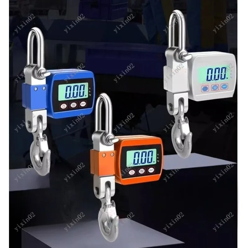 Digital Push Pull Force Gauge 60kg/500kg/1T 1/300 Precision Tensile Force Measuring Tool for Quality Control And Engineering