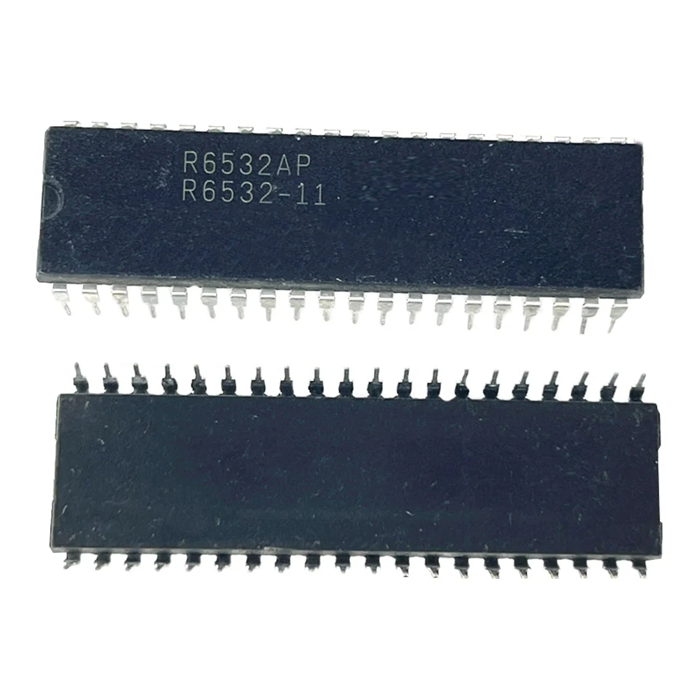 R6532AP R6532P 6532 8-BIT Microprocessor DIP40 x 1pc