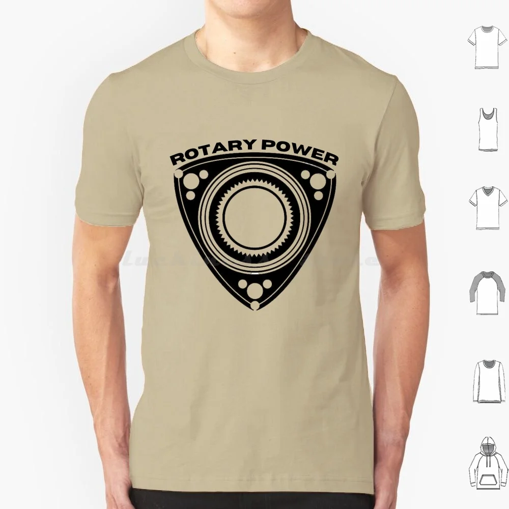 Rotary Power Rx7 T Shirt 6Xl Cotton Cool Tee Rx7 Mazda Rotary Jdm Wankel 13B Car Drift Automotive Japan Rx 7 Rx8 Miata Vintage