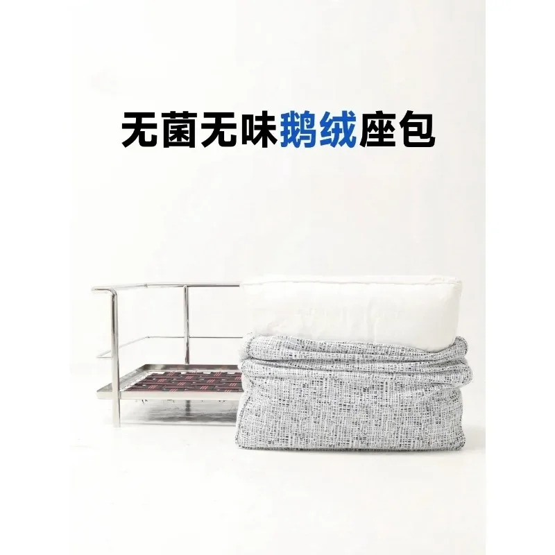 Sofa chair cotton and linen fabric Bauhaus leisure chair living room LC3 single chair