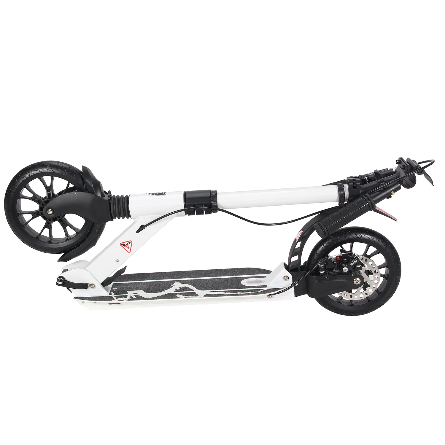 

STLF High-Performance Aluminum Alloy Foldable Kick Scooter with Dual Suspension System for Smooth Rides