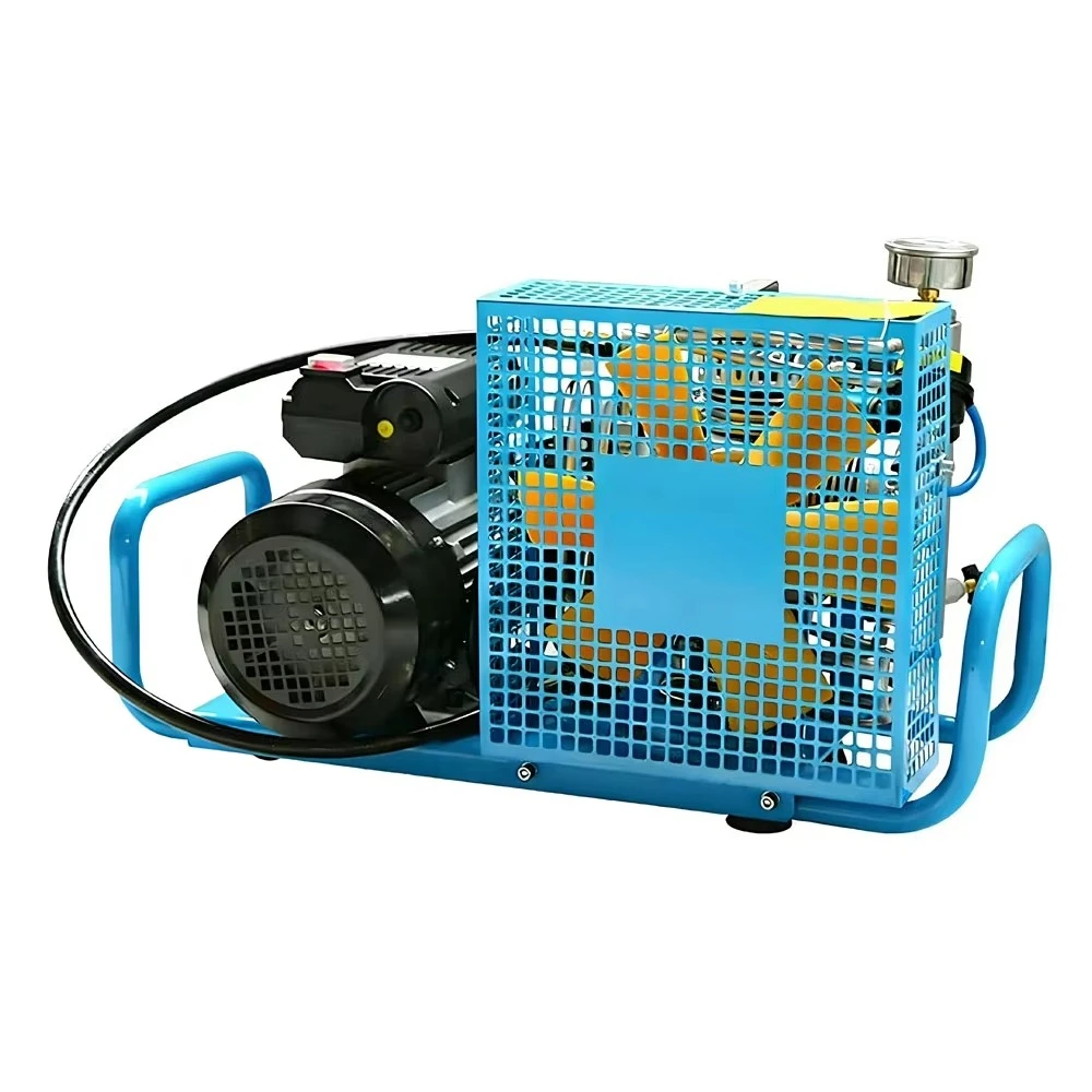 

Портативный безмасляный компрессор высокого давления 30 МПа 300 бар 4500 фунтов на кв. дюйм для дайвинга и накачивания баллонов для пожарной безопасности