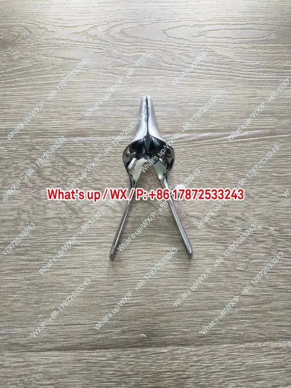 Split leaf mirror stainless steel expansion mirror retraction device