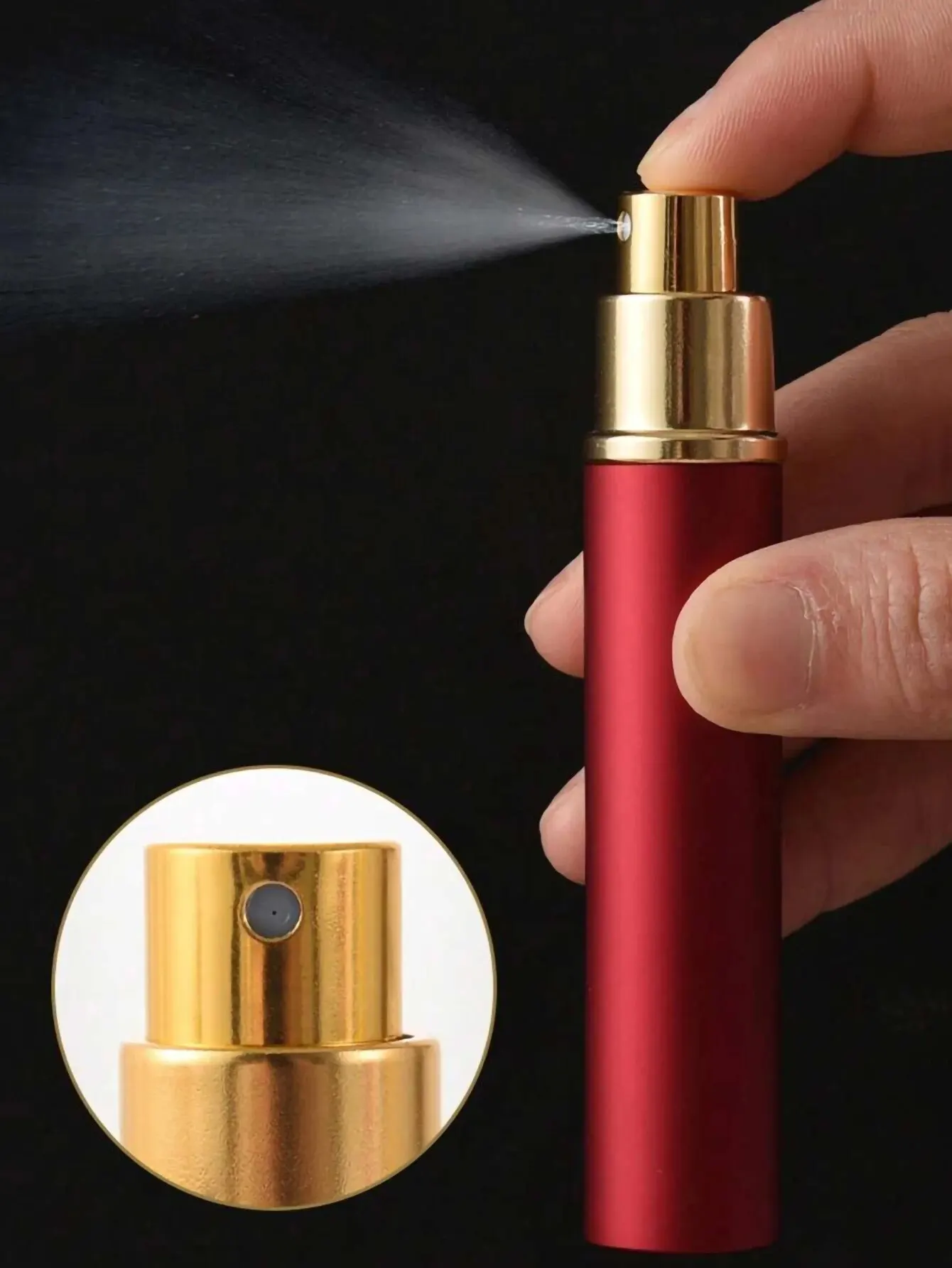 3pcs 4 Accessories 10ml Perfume Spray Bottle with 3 Spray Bottles, 2 Funnels, 2 Dispensing Divas.