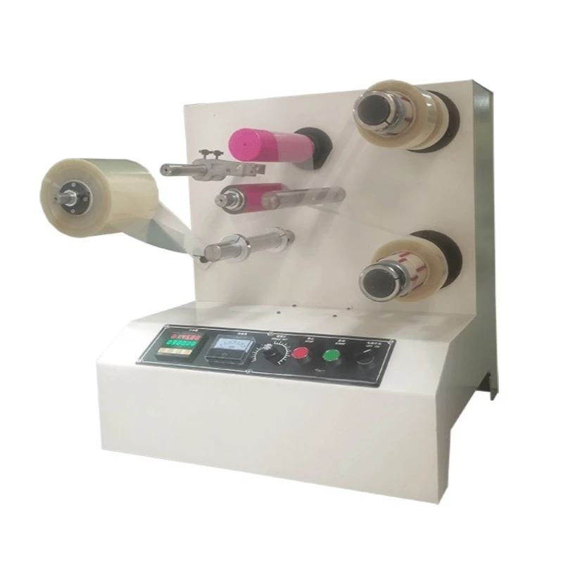 Mini Automatic Slitter Rewinder Machine Small Tape Roll Cutting Slicer for Medical Manufacturing Industries Film