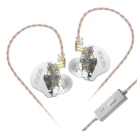 CCA CRA In Ear Wired HiFi Headset Monitor Headphones HangingNoice Cancelling KZ ZEX Pro NRA CA 4Sport Gamer Earbuds Earphones