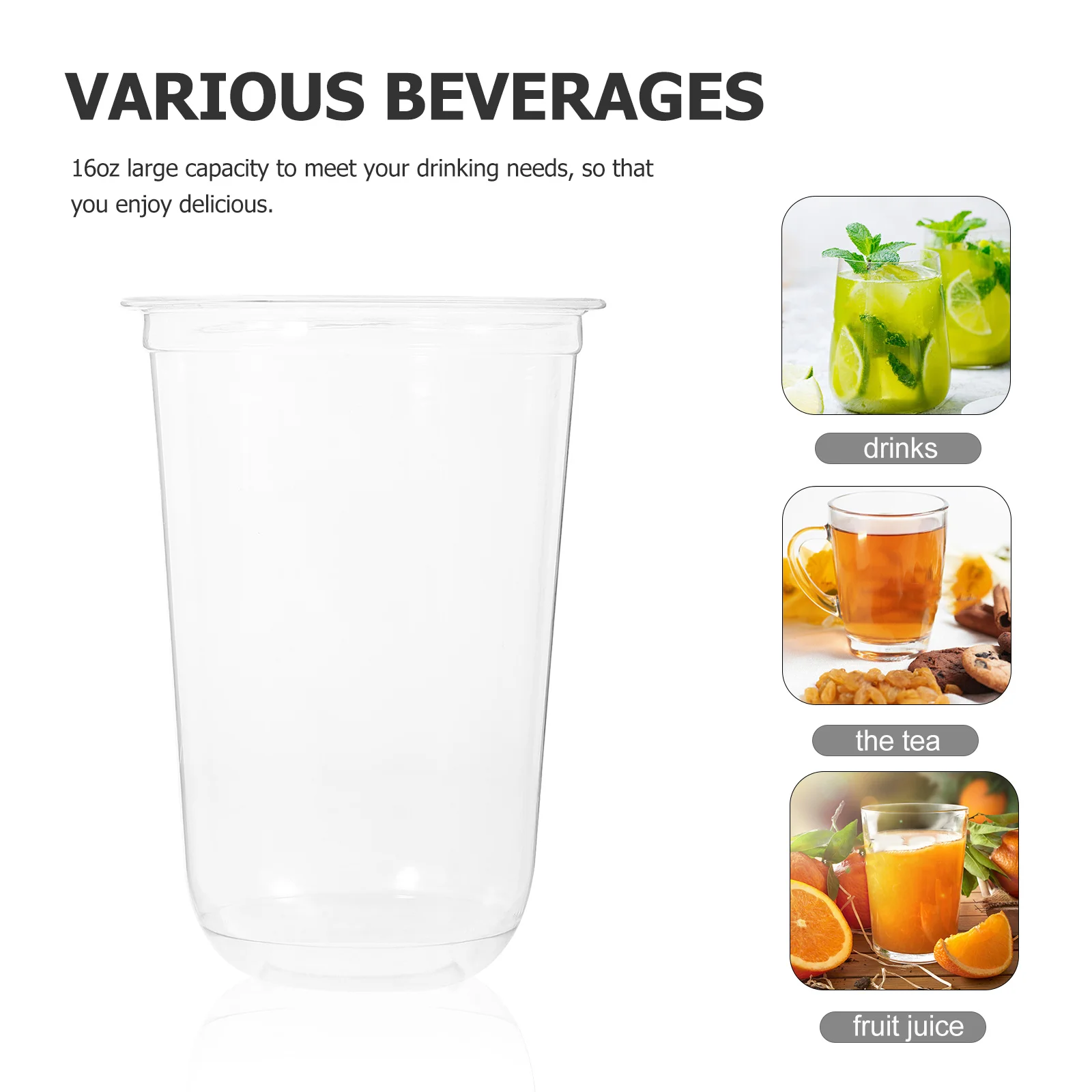 

10Pcs Clear Plastic Party Cups Reusable Sturdy Pla Drinking Cups Stable Base Multi-Use Beverage Table Decoration