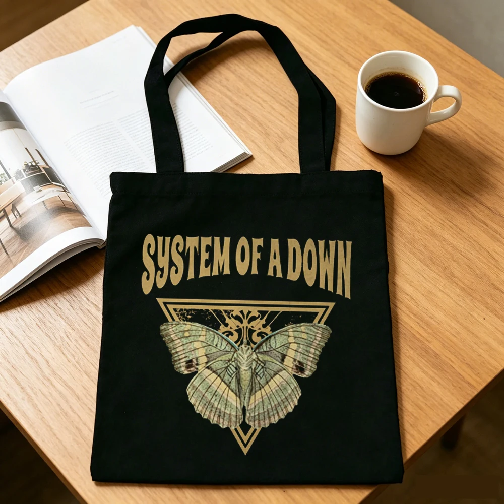 System of a Down tote bag torba na zakupy sac cabas grocery shopper femme