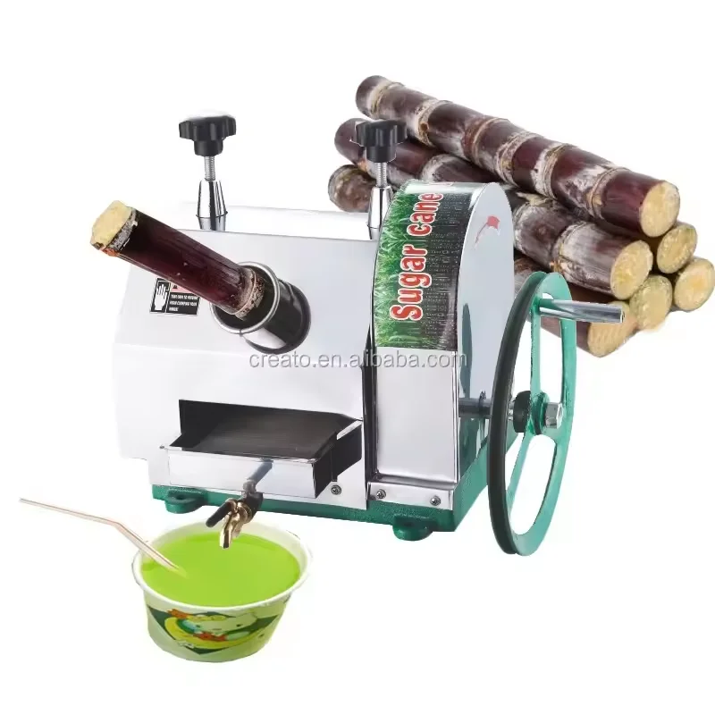 

Stainless Steel Manual Sugar Cane Juicer Machine