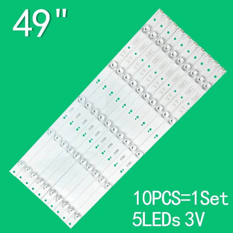 LED 스트립, 49G6 49U7750 49U7750VM SW49S6SUG SW49D05-ZC14CG-03 5800-W49004-0P00 0P10 CRH A493510055BAREV1.0D RDL490WY