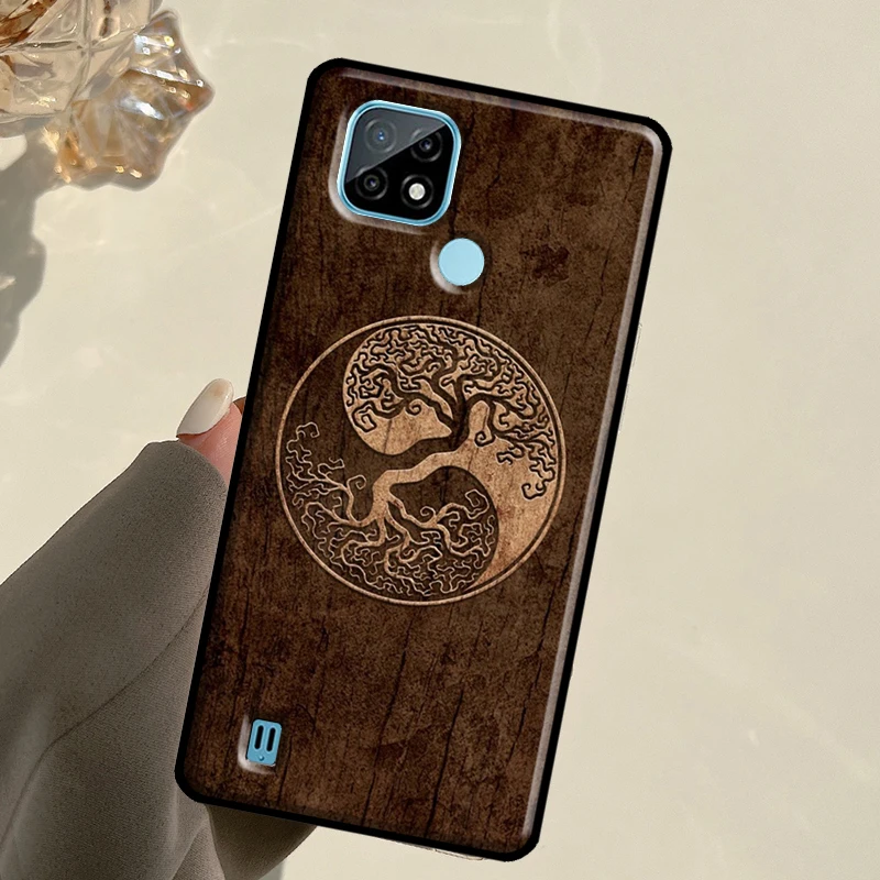 Tree of Life Yin Yang For Realme C55 C35 C33 C31 C30 C21Y GT Neo 5 3 2T 10 Pro Plus Oneplus 11 Nord CE 3 Lite Case