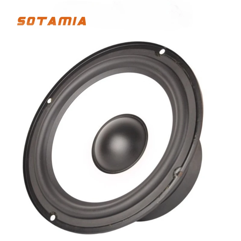 

SOTAMIA 1PCS 6.5 Inch Round Fever Subwoofer 8 Ohms 80 Watts Home Theater Sound System Bluetooth Sound Box