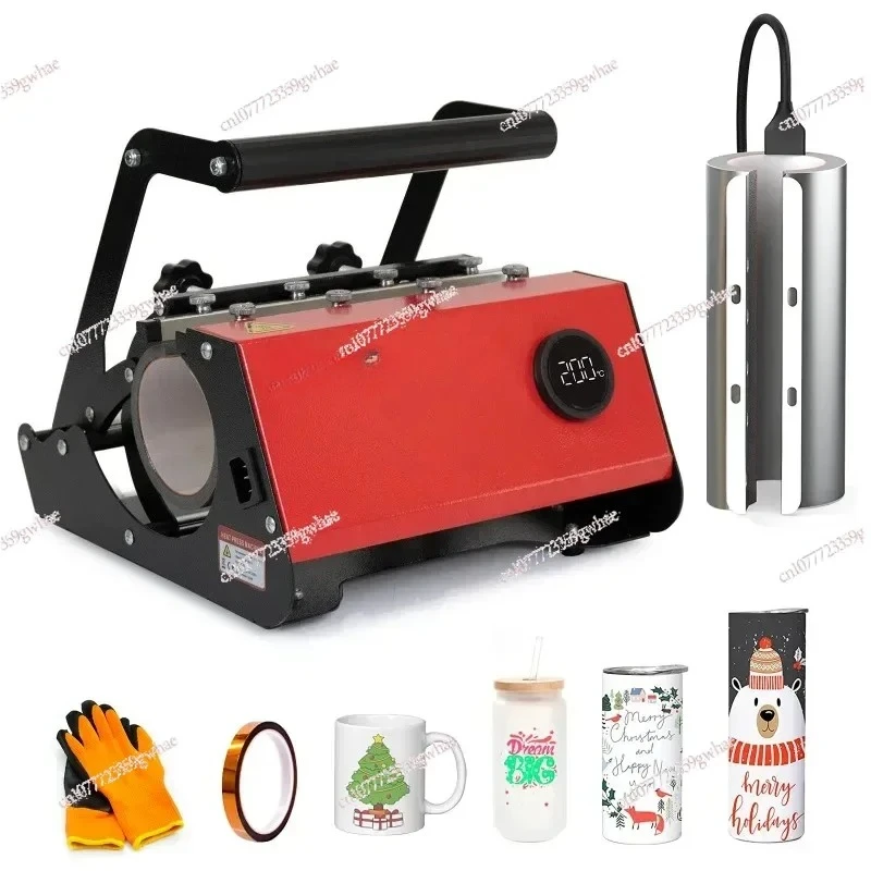 Wholesale Digital Mug Printing Sublimation Machine Custom Logo 20oz 30oz Skinny Tumbler Heat Press Machine F270