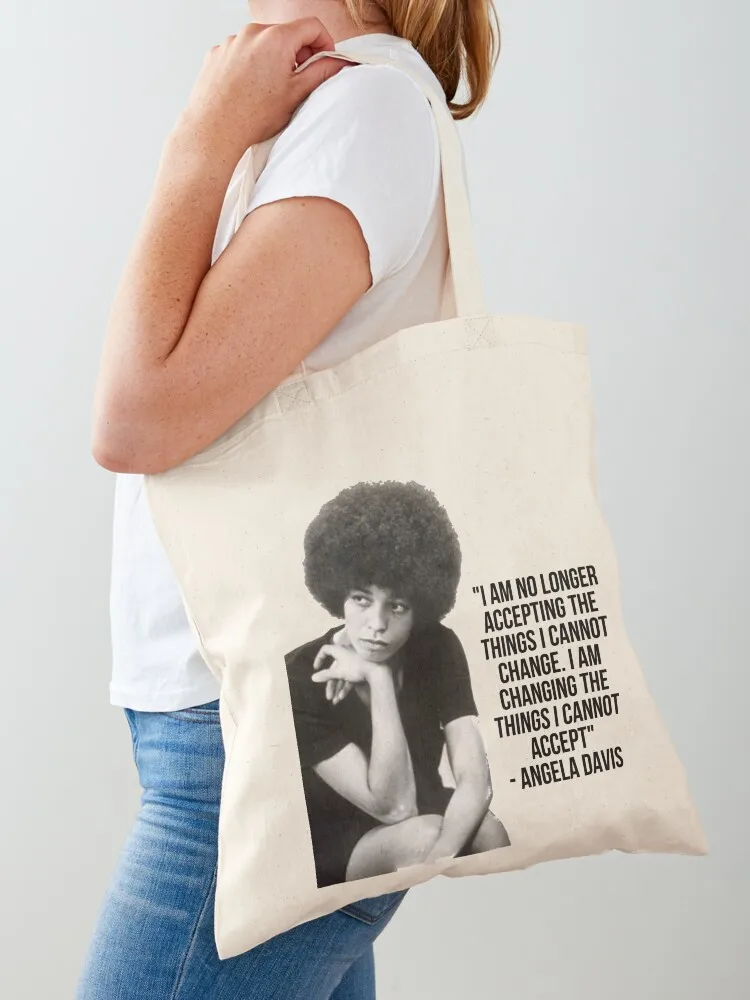 

Angela Davis Quote Tote Bag Big bag Large bags for women Lady bags Eco bag