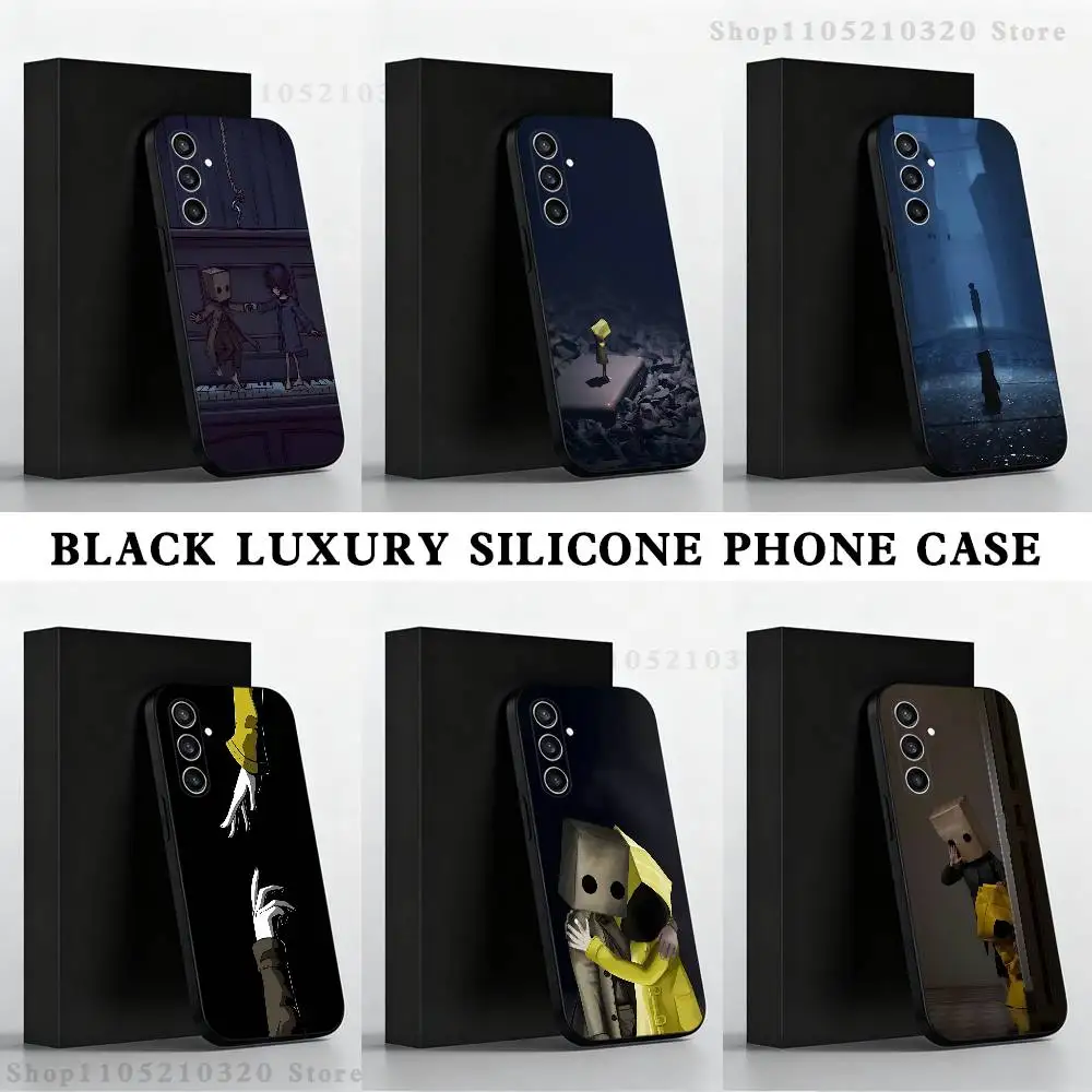 

Game L-Little N-Nightmar Phone Case For Samsung S 25,24,23,22,30,21,10,9,Ultra,Plus,Lite,FE,4,5 G Black Soft Case