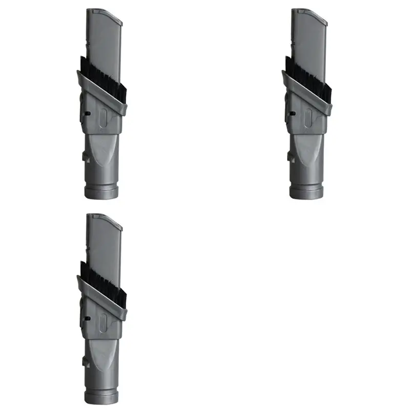 AT19-3X Flat Nozzle Brush Suction Head For Dyson V6 DC30 DC34 DC52 DC72 Vacuum Cleaner Spare Parts Accessories 2 In 1 Brushes