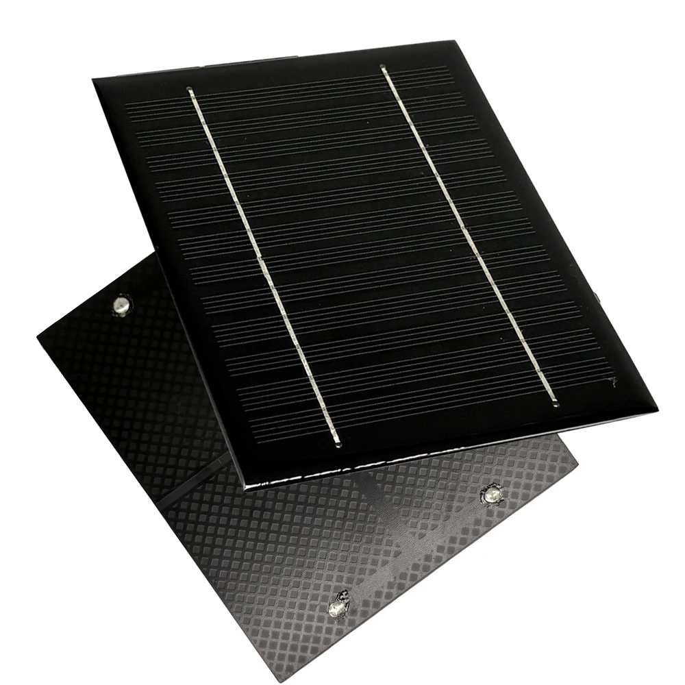 

Mini 6V 200MA 1.2W Monocrystalline Silicon Solar Panel Size:148*120MM Portable Solar Cell for 3-5V Battery/Light Charger