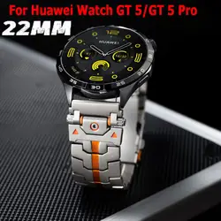 Stainless Steel Strap For Huawei Watch GT 5Pro 46mm 22mm Bracelet Band For Huawei Watch GT2 3 4 5 46MM GT2Pro GT2e GSPro GS3i