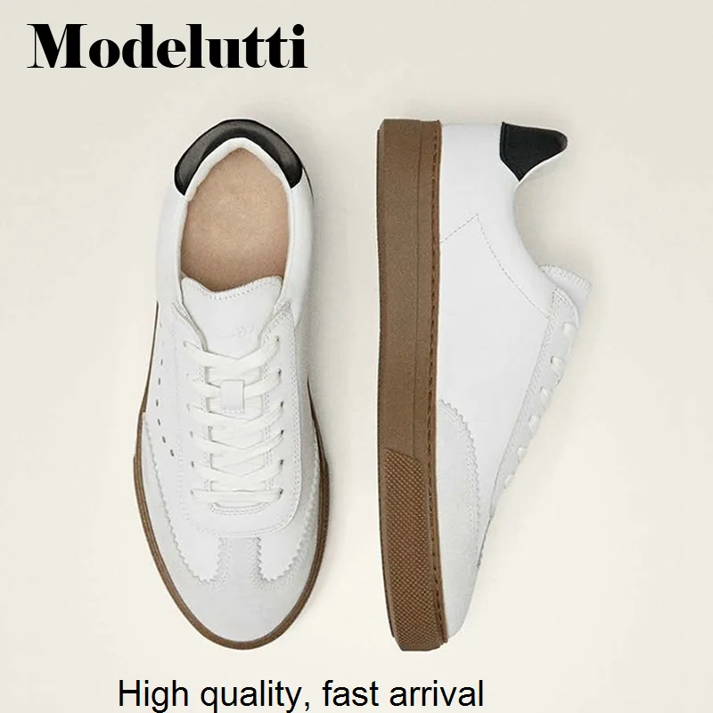 

New Spring 2023 Summer Flat Sneaker Round Head Platform Shoes Color Matching All-match Simple Casual Shoes Female