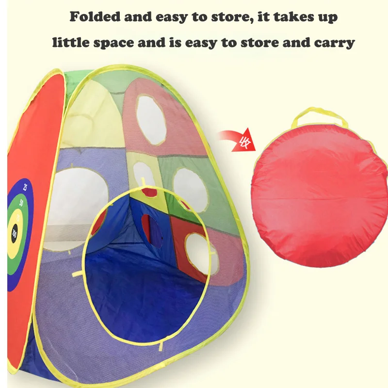 5 Pcs/lot Portable Children\'s Camping Tent Play House Ocean Ball Pool Pop-up Tent Kids Beach Tent Baby Crawling Tunnel Baby Tent