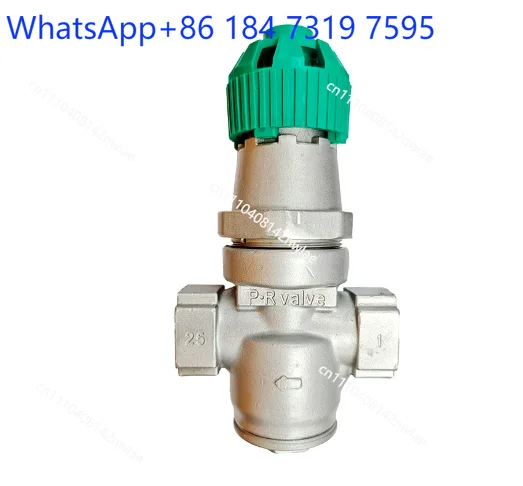 DN15-25 Y14H-16P Adjustable stainless steel high temperature steam internal thread bellows pressure reducing valve