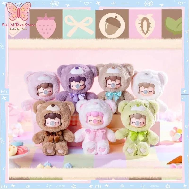 

Genuine Chocolate Cutie Bears 1st Generation Plush Vinyl Blind Box Cute Stuffed Animal Desk Decoration Christmas Gift In Stock