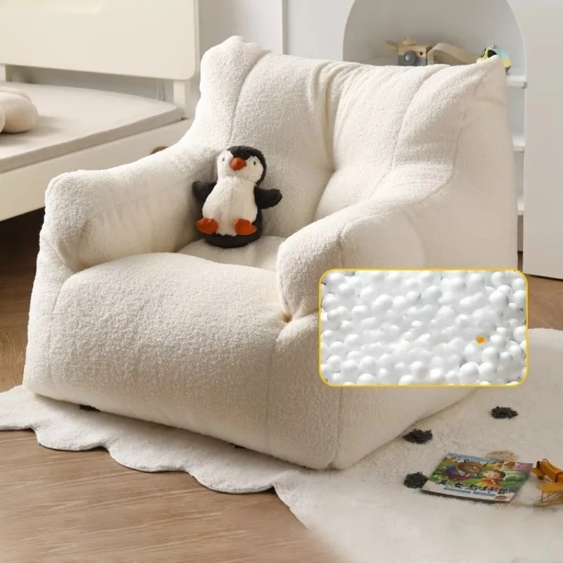 ‌Baby Sofa Chair with Anti-Slip Base - Cartoon Design Infant Lounge Seat, Portable Foldable Toddler Corner for Home/Kindergarten