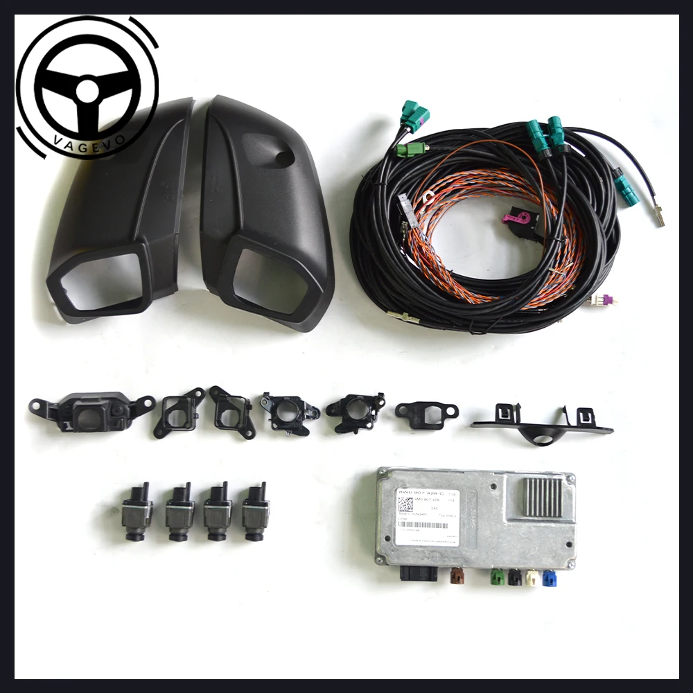 

360-градусный комплект для обновления камеры заднего вида с панорамным обзором для Audi Q3 F3, автомобильные аксессуары